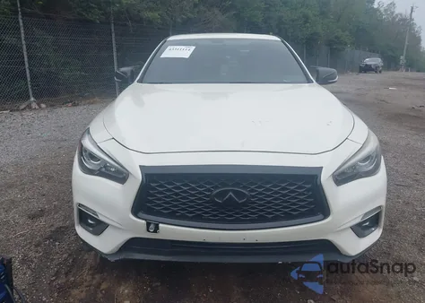 2019 Infiniti Q50 3.0T Luxe from USA, damaged, VIN JN1EV7AR8KM554043